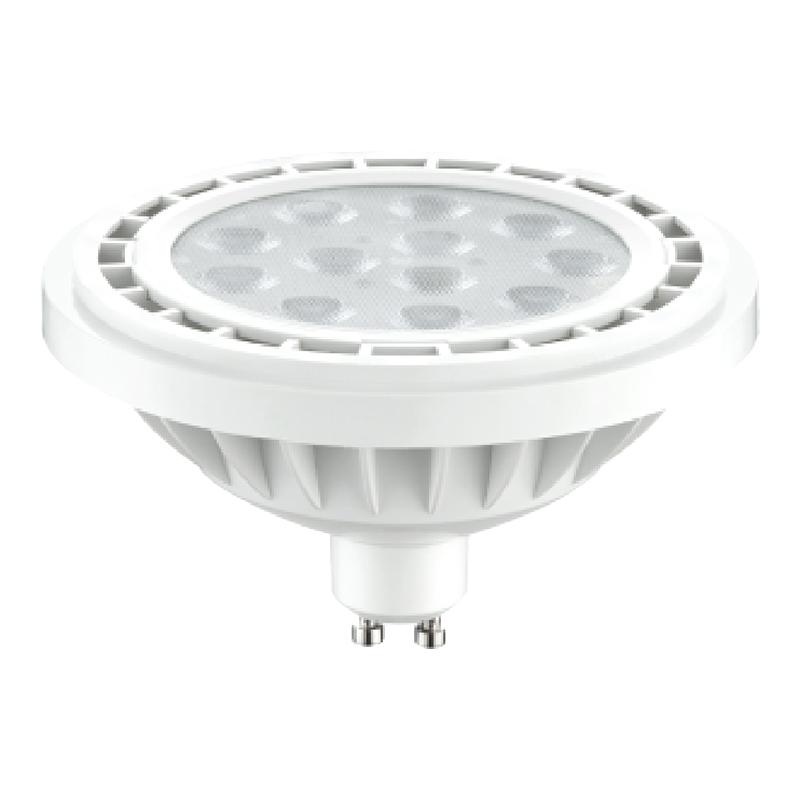 Spot LED din plastic-aluminiu AR111