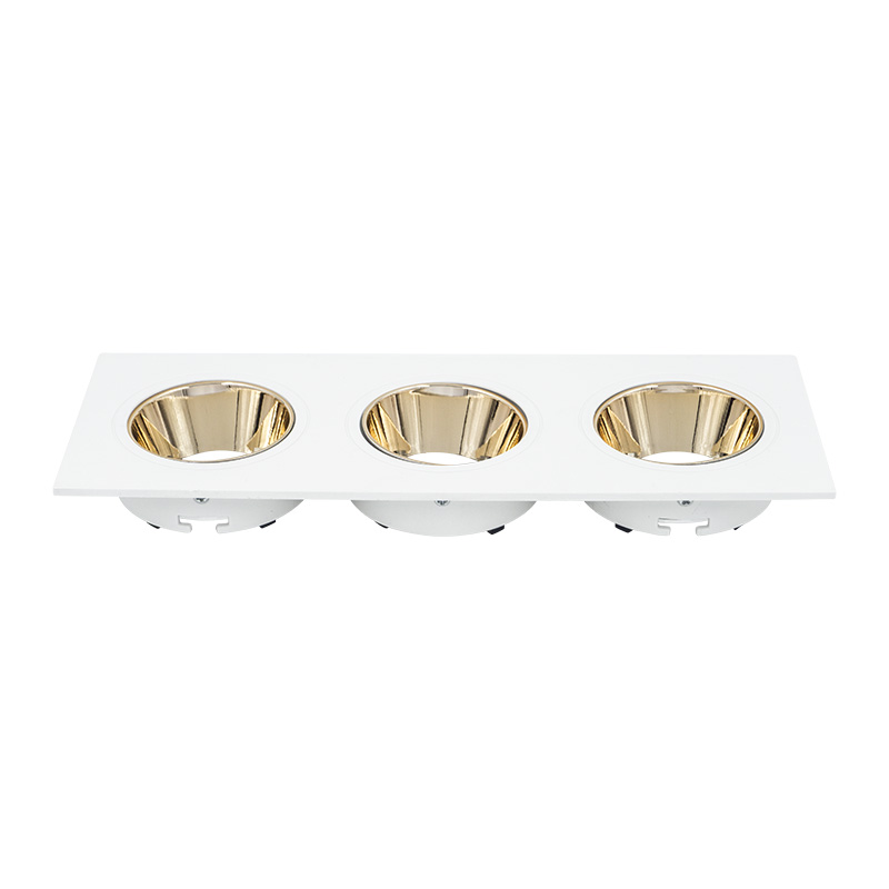 Carcasă LED Downlight SMH-09 cu trei găuri